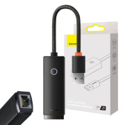 Baseus Network adapter Lite Series USB na RJ45 WKQX000101 - crni