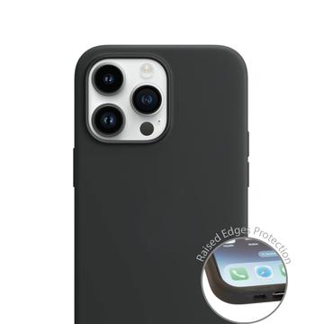 iPhone 14 Pro Max 4smarts Cupertino Silicone Case - Black