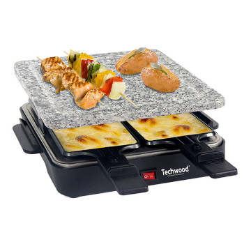 Techwood TRA-47P električni raclette roštilj za 4 osobe