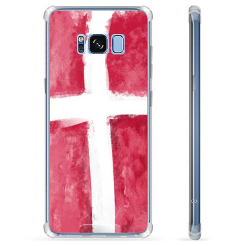 Samsung Galaxy S8 Hibridna Maska - Zastava Danske