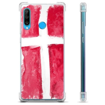 Huawei P30 Lite Hibridna Maska - Zastava Danske