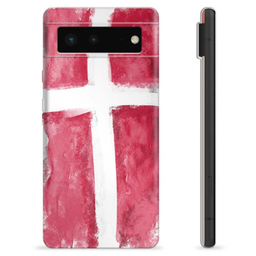 Google Pixel 6 TPU Maska - Zastava Danske