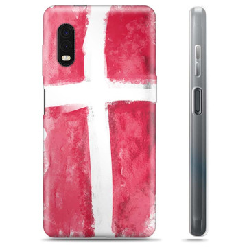 Samsung Galaxy Xcover Pro TPU Maska - Zastava Danske