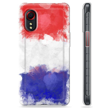 Samsung Galaxy Xcover 5 TPU Maska - Zastava Francuske