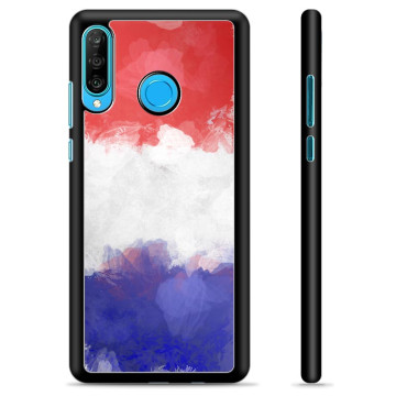 Huawei P30 Lite Zaštitna Maska - Zastava Francuske