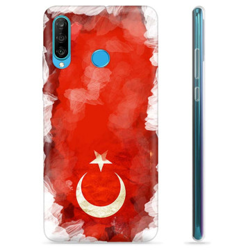 Huawei P30 Lite TPU Maska - Zastava Turske