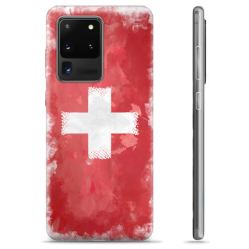 Samsung Galaxy S20 Ultra TPU Maska - Zastava švajcarske