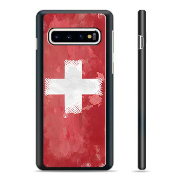 Samsung Galaxy S10+ Zaštitna Maska - Zastava švajcarske