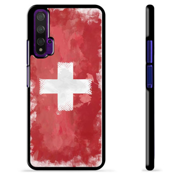 Huawei Nova 5T Zaštitna Maska - Zastava švajcarske