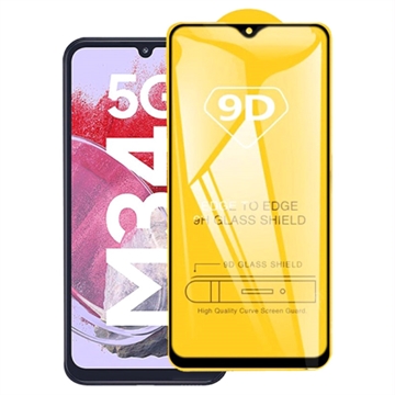 Samsung Galaxy M34 5G 9D Full Cover Zaštitno Kaljeno Staklo - 9H - Crne Ivice