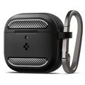 AirPods 4 Spigen Rugged Armor TPU Futrola - Crna