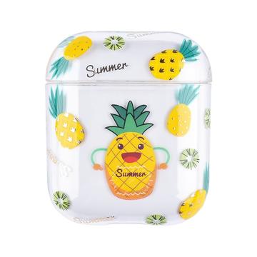 AirPods / AirPods 2 Fruit Plastic Case - Pinneapple