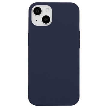 iPhone 15 Anti-Fingerprint Mat TPU Zaštitna Maska - Tamnoplava