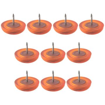 Anti-Slip Stitch for Chair Legs 20mm - 10 Pcs. - Orange