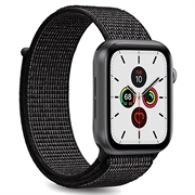 Apple Watch Series 9/8/SE (2022)/7/SE/6/5/4/3/2/1 Puro Nylon Sportska Narukvica - 41mm/40mm/38mm - Crna