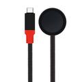 Apple Watch Tactical Recce 3:20 USB-C Charging Cable - Red / Black