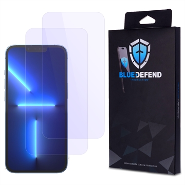 iPhone 13 Pro Max BlueDefend Anti-Blue Light Tempered Glass Screen Protector - 2 Pcs.