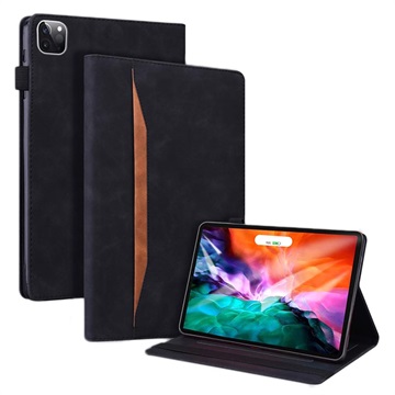 Business Style iPad Pro 12.9 2020/2021/2022 Pametna Folio Maska - Crna