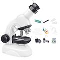 C2234 Educational Students Microscope Kit with 1200x Magnification and Fill Light