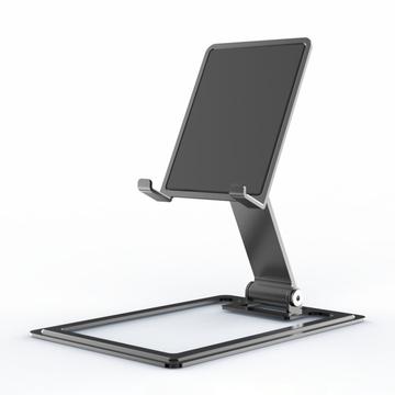 CCT16 Desktop Phone Stand Portable Folding Aluminum Alloy Tablets Holder Support 1.5Kg Loading Bearing - Tarnish