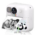 CP02 Kids HD Digital Camera with Thermal Printer & 32G TF Card - White