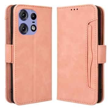 Motorola Edge 50 Pro Cardholder Serija Futrola-Novčanik - Pink