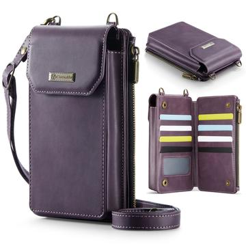 Caseme Me40 Universal RFID Shoulder Bag - 4"-7.5" - Purple