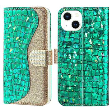 Croco Bling Series iPhone 14 Plus Futrola-Novčanik