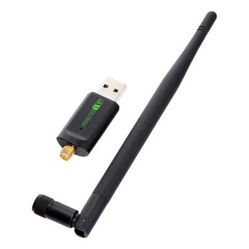 Dual Band USB Wireless Bluetooth Antenna Dongle - 600 Mbps