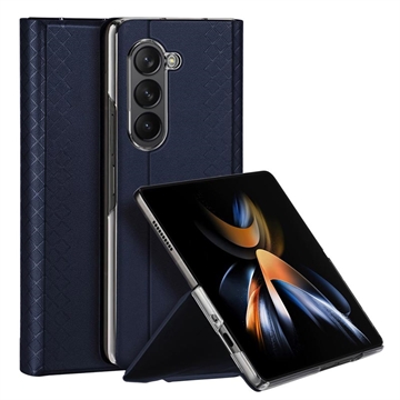 Samsung Galaxy Z Fold5 Dux Ducis Bril Flip Futrola - Plava