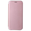 Samsung Galaxy S22+ 5G Flip Futrola - Carbon Fiber - Zlatnoroza