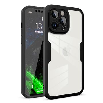 Anti-Shock 360 iPhone 14 Pro Max Hibridna Zaštitna Maska - Crna