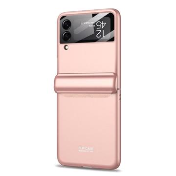 GKK Magnetic Samsung Galaxy Z Flip4 Maska - Roze