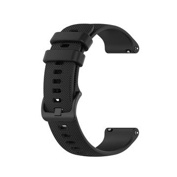 Garmin Vivoactive 3/3 Music Mek Silikonski Kaiš - Crni