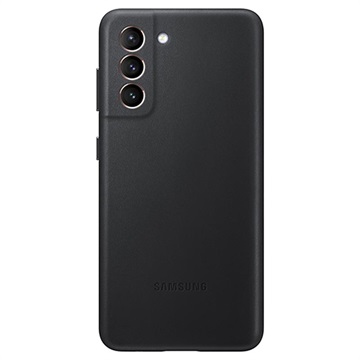 Samsung Galaxy S21+ 5G Kožna Maska EF-VG996LBEGWW (Otvoreno pakovanje - Zadovoljavajuće Stanje) - Crna