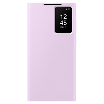 Samsung Galaxy S23 Ultra 5G Smart View Wallet Case EF-ZS918CVEGWW (Open-Box Satisfactory) - Lavender