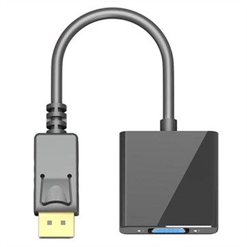 Goobay DisplayPort / VGA Adapter 1.1 - 15cm - Crni