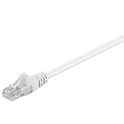 Goobay RJ45 U/UTP CAT 5e Network Cable - 10m - White