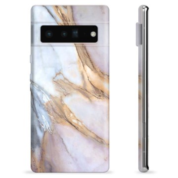 Google Pixel 6 Pro TPU Maska - Elegantni Mermer