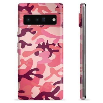 Google Pixel 6 Pro TPU Maska - Pink Kamuflaža