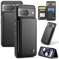 Google Pixel 8 Caseme C22 Case RFID Card Wallet - Black