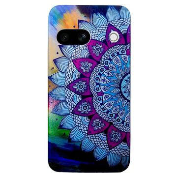 Google Pixel 8a Stylish Ultratanka TPU Zaštitna Maska - Cvet Mandala