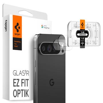 Google Pixel 9 Pro Spigen Glas.tR Ez Fit Optik Camera Lens Protector - 2Pcs. - Clear