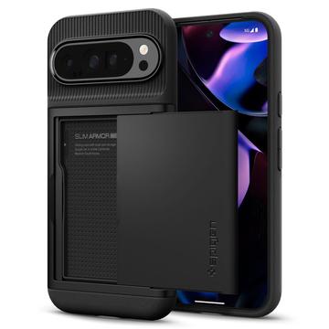 Google Pixel 9 Pro XL Spigen Slim Armor CS Zaštitna Maska - Crna