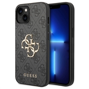 iPhone 15 Guess 4G Big Metal Logo Hibridna Maska