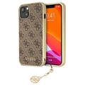 Guess 4G Charms Collection iPhone 13 Hibridna Maska - Braon