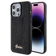 iPhone 15 Pro Max Guess Sequin Script Logo Maska