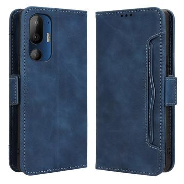 HTC U24 Pro Cardholder Serija Futrola-Novčanik - Plava