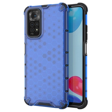 Xiaomi Redmi Note 11/11S Honeycomb Armored Hibridna Maska - Plava