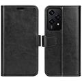 Honor 200 Lite Wallet Case Magnetic Closure - Black